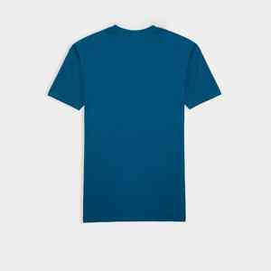 T-shirt pour homme en coton 100% de couleur bleue, coupe ample, t-shirt pour homme durable, vêtements décontractés pour adultes, t-shirt en matière douce pour homme - Product Image 5