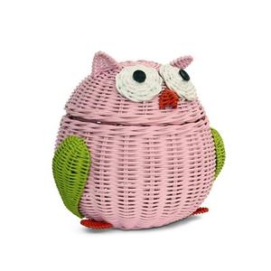 Panier en forme de cochon, contenants à bas prix, organiseur de rangement pour enfants, jolis paniers en rotin pour enfants - Product Image 5
