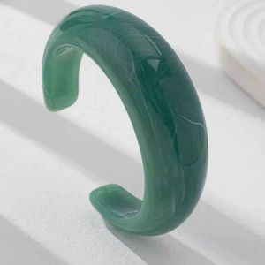 Bracelets et joncs en résine pour femmes, nouvelle collection, bijoux de style ange pour les fêtes et les mariages, haute qualité - Product Image 1