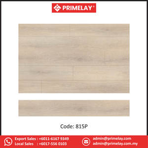 Tablón de suelo SPC de alta densidad, 4mm, modelo 815P, vinilo de PVC de calidad superior, Instalación fácil de hacer clic para uso en interiores de oficina - Product Image 3