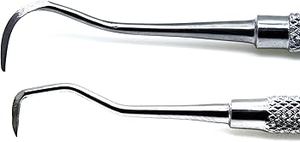 Raspador Dental de Hoz, Raspador Jequette, Removedor de Tarter Anterior, Instrumentos Periodontales - Product Image 5