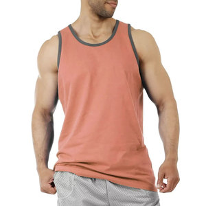 Camiseta sin mangas para hombre de alta calidad, chaleco transpirable para entrenamiento y gimnasio, Material puro de marca - Product Image 3