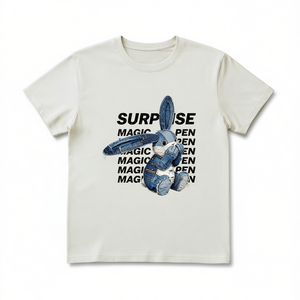 T-Shirt Unisex 100% Cotone Compresso - 210GSM Stile Casual Modello Numeri Rose Stampa Serigrafica/DTG/Serigrafia - Product Image 2