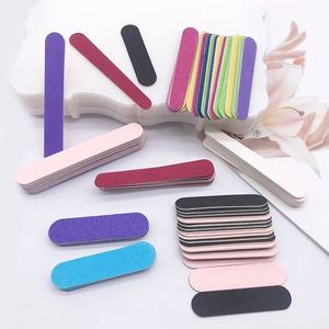 Lime à ongles miniature de qualité supérieure en acier inoxydable réutilisable double face surface de lissage durable étiquette personnalisée haute qualité - Product Image 1