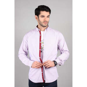 Camisa Casual de Algodón para Hombre con Logotipo Personalizado, Corte Ajustado, Talla XL, Tela Popelina a Cuadros, 100% Algodón, Teñido Liso, Diseño de Moda ODM - Product Image 2