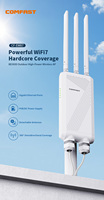 Routeur point d'accès extérieur COMFAST CF-EW87 OpenWRT double bande BE 3600 WiFi 7, nouveau routeur WiFi Gigabit 300 Mbps à trois antennes