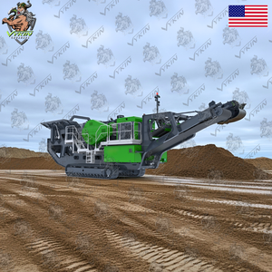 Concasseur à mâchoires 750TPH USA-pour les carrières et les mines-Qualité USA-Expédition DDP incluse-Concasseur à mâchoires VYKIN J-960/1280/1480 - Product Image 1