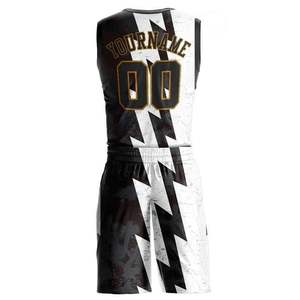 Uniforme de basket-ball personnalisé, vierge, vente en gros, respirant - Product Image 3