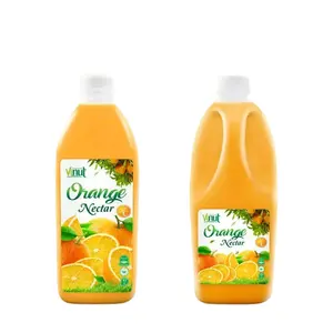 1L VINUT Bottle Orange Juice Brand Names Nectar without sugar Rich in Several Important Nutrients Suppliers and Manufacturers