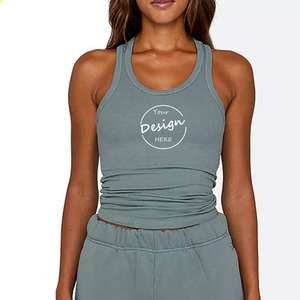 Haute qualité en gros mode décontracté course sport luxe tricoté court 95% coton 5% Spandex respirant rose broderie - Product Image 2