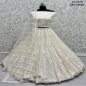 Nouveau concepteur 2025 vente chaude filet de qualité supérieure avec travail à la main Lehenga Choli à bas prix à vendre - Product Image 1