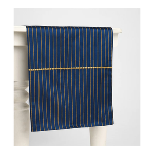 Camino de mesa a rayas de satén de algodón asequible para uso diario, certificado OEKO TEX, hecho en La India, elegante, moderno, comedor, decoración de boda - Product Image 6