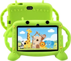 New 7 Inch Kids <b>Tablet</b> Quad Core 2GB RAM + 32GB Storage Rugged WiFi <b>Tablet</b> PC with 4G Network Educational Toy Gift for Baby - Product Image 1