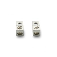 Connecteur de borne mécanique et bloc de distribution d'alimentation en alliage d'aluminium de haute qualité 6061-T6 AWG pour appareillage de commutation