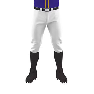 New Custom Design Unisex Children's Baseball Softball Jersey Kit 100% Cotton Quick Dry Breathable Long Sleeve <b>Buttons</b> - Product Image 5