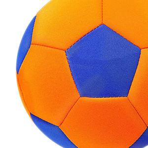 Ballon de football professionnel personnalisé avec logo, quatre silencieux, 8 pouces, entraînement, doux, sûr, tissu, plongée, coton, plage - Product Image 2