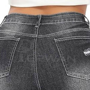 Customized Lightweight <b>Women</b> <b>Jeans</b> Shorts Comfortable Breathable Casual Wear <b>Jeans</b> Shorts For <b>Women</b> - Product Image 4