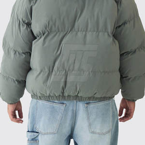 Veste matelassée pour homme, style léger, veste d'hiver pour l'extérieur, décontractée et pour tous les jours, veste matelassée pour homme - Product Image 6