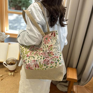 Bolso de mano bordado personalizado Bolso de compras hecho a mano de moda del fabricante de Pakistán - Product Image 3