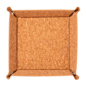 Organizer da Scrivania in Sughero Personalizzato per Tenere Ordinati i Gadget - Product Image 3