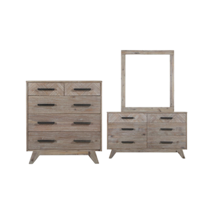 Meilleure vente sur Amazon Mobilier de chambre à coucher en bois massif de pin convertible personnalisable Conception graphique Carton Paquet Vietnam direct - Product Image 6