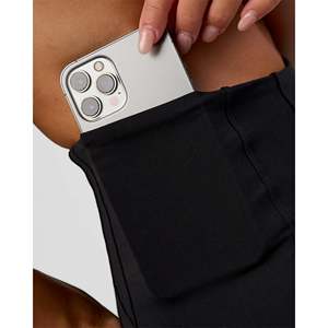 Short ultra taille haute Progression pour femme - Noir - Product Image 3