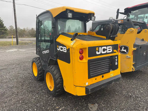 Chargeuse compacte sur pneus JCB 175eco d'occasion abordable, diesel, jaune, moteur économe en carburant, en parfait état, à vendre - Product Image 3