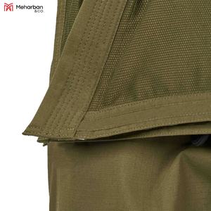 ชุดคาราเต้สำหรับฝึกซ้อมและแข่งขัน ขายส่งจากโรงงาน ผ้าฝ้าย 100% ระบายอากาศได้ดี ทนทาน รับสกรีนโลโก้ด้านหน้า - Product Image 5