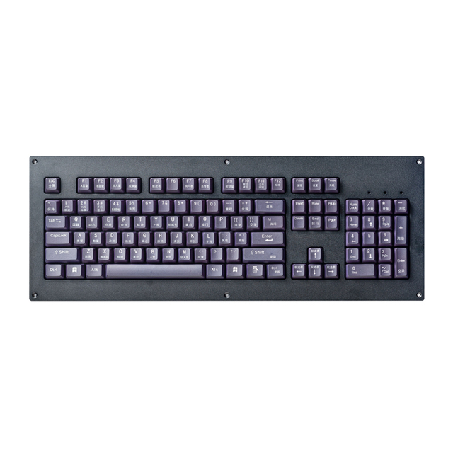 Professional Production DAVO LIN D-8666 Metal Mechanical Keyboard Reinforced USB