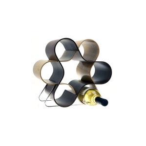 Porte-bouteille de vin en métal créatif porte-bouteille de vin unique en métal décoration de la maison printemps Tricycle Style support de vin - Product Image 1