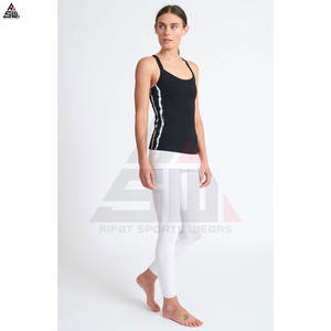 Débardeur femmes été décontracté Fitness gilet court couleurs unies tricoté haut court femmes culture débardeurs pas cher prix à vendre - Product Image 5