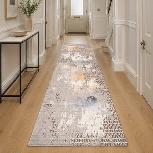 Alfombra Chenille LXDP-0843 de RUGS DEPOT, Multicolor, Neutral, Tradicional, Oriental, Impresa Digitalmente, Lavable a Máquina, Antideslizante, Venta al Por Mayor - Product Image 5