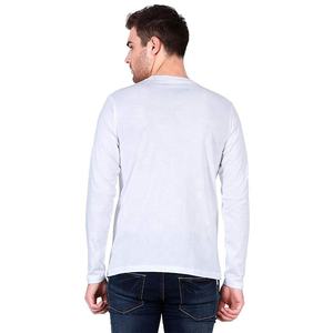 OEM Hombres 100% Algodón Manga Larga Casual Imprimir Camisetas Cuello Alto Manga Completa Jersey Logotipo Personalizado Opción Transpirable Característica - Product Image 6