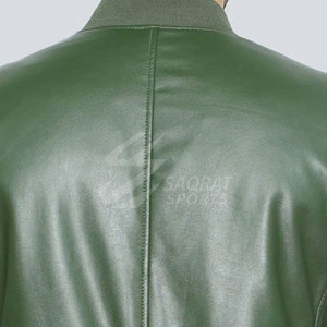 Veste en cuir imperméable grande taille pour homme avec logo frontal, idéale pour l'extérieur, modèle hiver, best-seller à prix abordable - Product Image 6