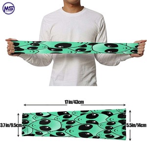 Mangas de brazo para hombre y mujer, estampado de logotipo personalizado de alta calidad, nuevo diseño, impresión por sublimación - Product Image 5