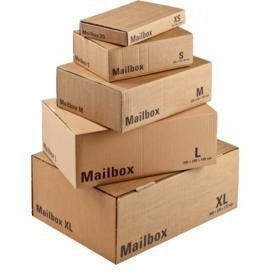 Caja de Cartón Corrugado para Envíos ColomPac Mailbox M, Dimensiones Internas 32.5 X 10.5 X 24 cm (Ancho X Alto X Profundidad), Dimensiones Externas - Product Image 4