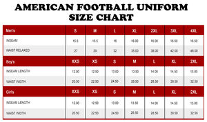 เสื้อฟุตบอลอเมริกันแบบสั่งทำสำหรับเยาวชนและผู้ชาย ผลิตจากโพลีเอสเตอร์ 100% แขนสั้น สำหรับฝึกซ้อมกีฬาแบบทีม ขายส่งจำนวนมาก - Product Image 5