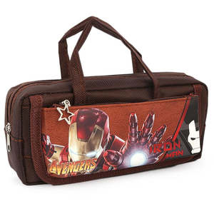 Iron <b>Man</b> Pencil <b>Pouch</b> - Brown - Product Image 1