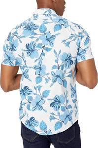 Chemise hawaïenne respirante et réglable pour hommes au design tendance haut de gamme Chemise lavable à séchage rapide pour hommes avec logo personnalisé/couleur - Product Image 6