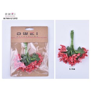 Rosas artificiales de aspecto real 12u/c para manualidades para restaurantes Día de San Valentín Acción de Gracias y decoración de graduación Uso doméstico - Product Image 1
