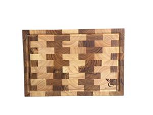 Planche à découper en bois rectangulaire, best-seller, 1,5 cm d'épaisseur, motifs variés, antidérapante, non toxique, durable, fabriquée au Vietnam - Product Image 3