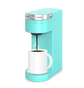 Distributeur de boissons chaudes K-Mini noir mat de qualité supérieure - Avec distributeur de gobelets blanc/jaune pour des boissons fraîches - Prêt à être expédié - Product Image 1
