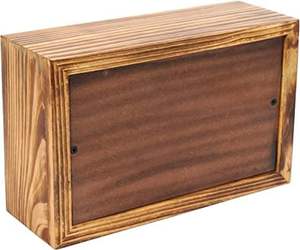 <b>Urn</b> for Human <b>Ashes</b> Adult Antique Finish Handcrafted Wooden <b>Urn</b> Home <b>Pet</b> and Animal Love Memory Storage - Product Image 2