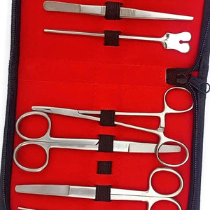 Kit de chirurgie mineure réutilisable de haute qualité, fabriqué sur mesure, certifié CE, instruments chirurgicaux manuels en acier inoxydable - Product Image 6