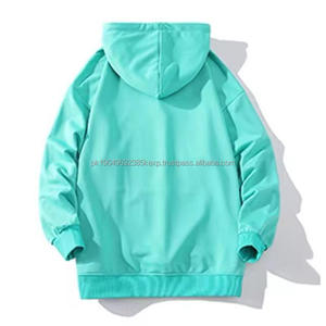 Sudadera con Capucha Extra Grande para Hombre, Informal, Gruesa, Lisa, Personalizable con Bordado, Venta al Por Mayor - Product Image 5