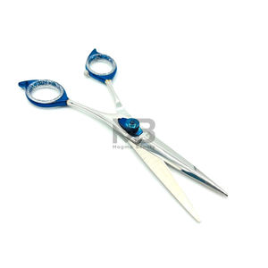 Most Selling Branded Top Sale Quality Stainless Steel Thinning <b>Hair</b> Dressing Barber Scissors Soft Easy <b>Grip</b> Super Cut Sharp Men - Product Image 4
