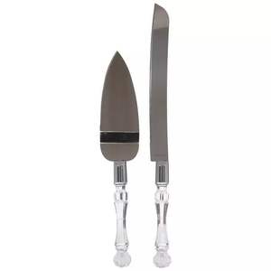 Premium Metal Cake <b>Knife</b> <b>Set</b> Perfect For Grand Celebrations And Elegant Dessert Presentation Events - Product Image 4