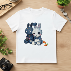 T-Shirt Unisex 100% Cotone 210GSM Stile Casual con Logo Personalizzato Stampato sul Davanti Disponibile Serigrafia DTG Abbigliamento Maglietta - Product Image 3
