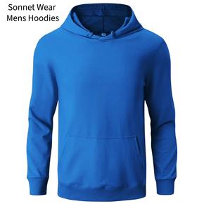 Sweat-shirt à capuche en coton pour homme, décontracté, ample - Product Image 3