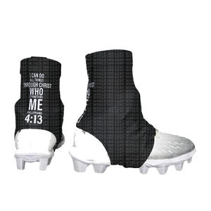 Housses de taquets Spats Vêtements de football américain Couverture de taquet sublimée Pure OEM Vente en gros Sublimation Équipe personnalisée 2025 - Product Image 1